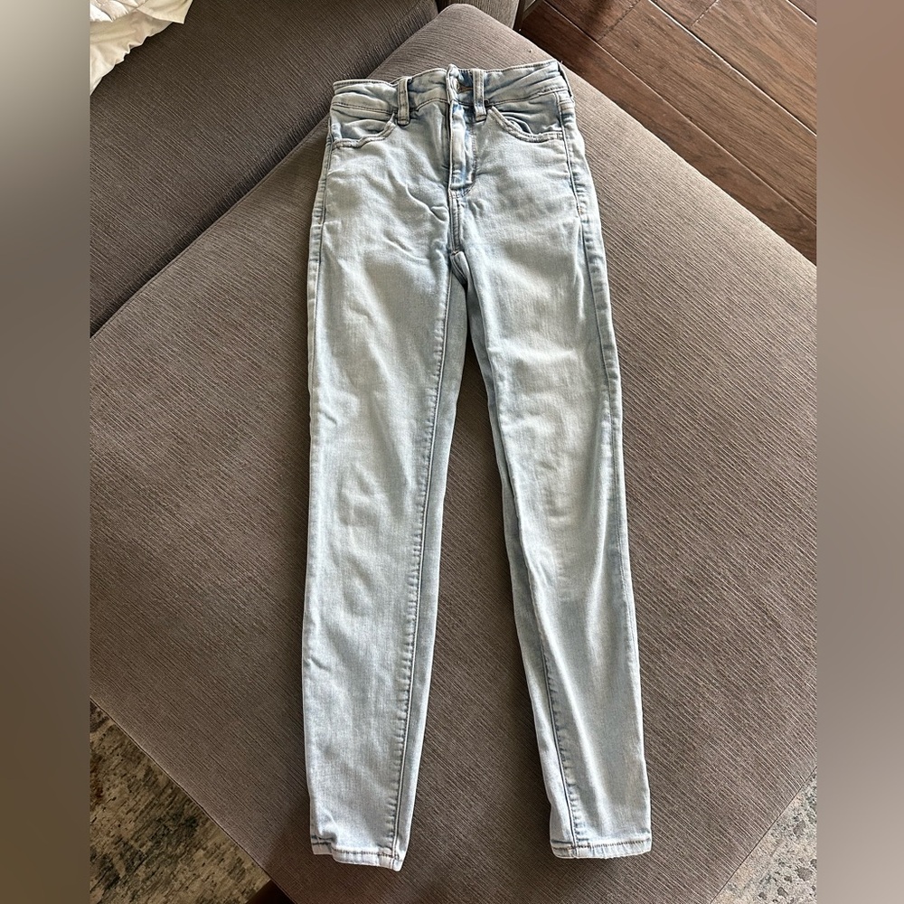 American Eagle denim jeggings
